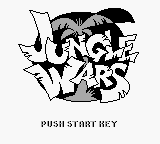 Jungle Wars (Japan) Title Screen
